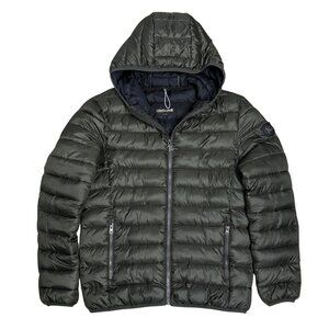 ROBERTO CAVALLI Luxury Designer Winter Puffer Parka Jacket Coat Womens Large